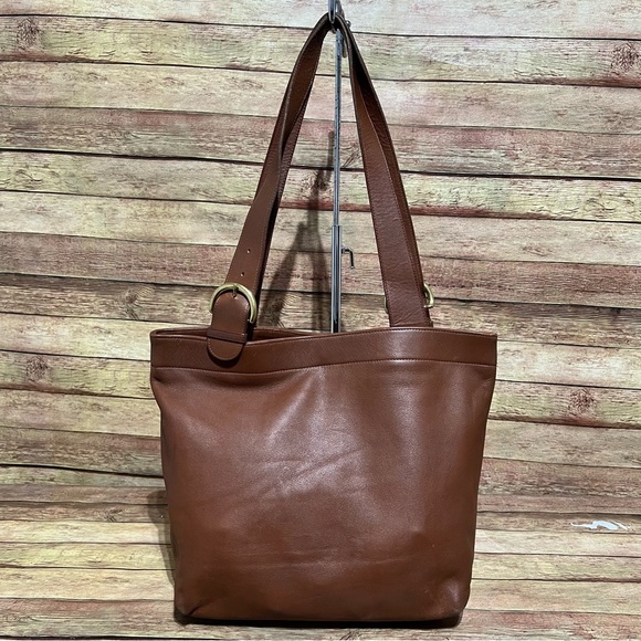 Coach Brown Leather Soho Lafayette Tote - Picture 1 of 14